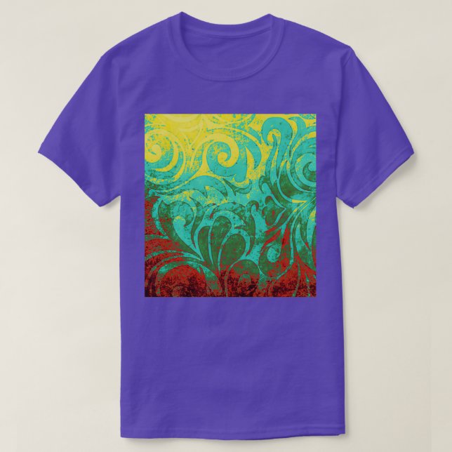 Camiseta Ornament Vintage Art Nouveau Style (Frente do Design)