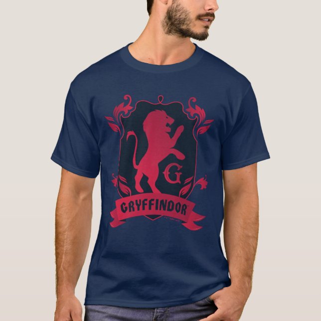 Camiseta Ornamentado GRYFFINDOR™ House Crest (Frente)