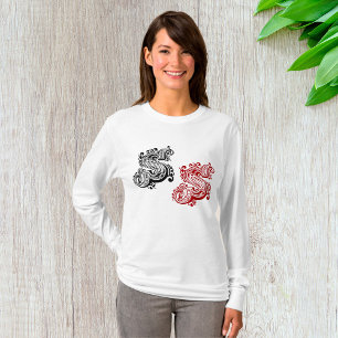 Camiseta Ornamentado Vintage - Letra S Monograma