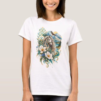 Camiseta Ornamento cazaque | Moda Significativa