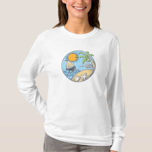 Camiseta Ornamento de Verão