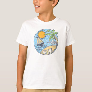 Camiseta Ornamento de Verão