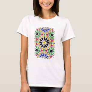 Camiseta ornamento mosaico no lado sul do Tribunal de Justi