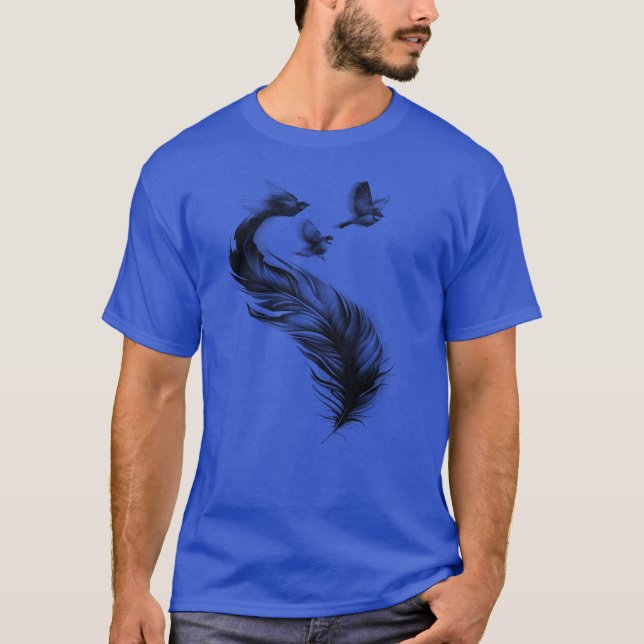 Camiseta Ornithologista de aves de capoeira (Frente)