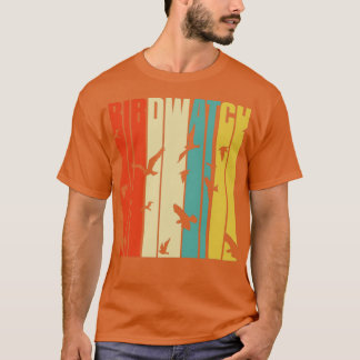 Camiseta Ornitólogo do Observador de Aves Retro