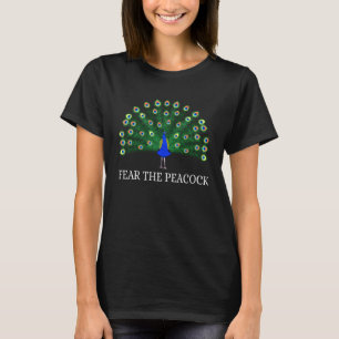 Camiseta Ornitólogo Zooconservador Teme Peacock Love Peac