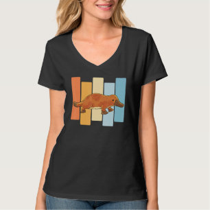 Camiseta Ornitorrinco de Platypus Cugado Retro Aussie Austr