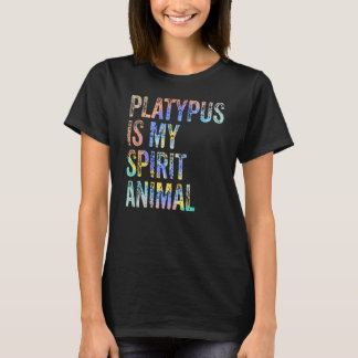 Camiseta Ornitorrinco é o meu animal espiritual Ornitorrinc