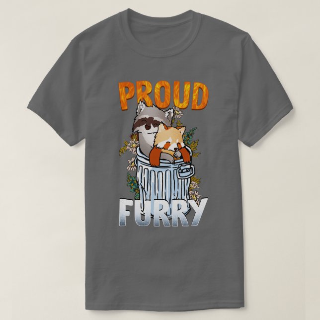 Camiseta Ororgulho-me que Furries cosplay Fandom 4 (Frente do Design)