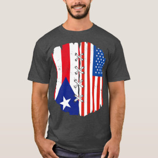 Camiseta Ororgulhoso Porto Rico Heritage Porto Rico America