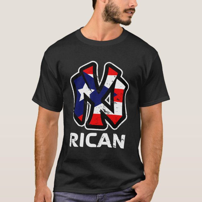 Camiseta Ororgulhoso porto-riquenho (Frente)