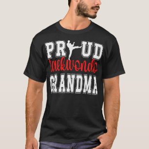 Camiseta Ororgulhoso Taekwondo Avó Taekwondo Avó Prem