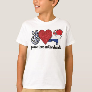 Camiseta Orotas Neerlandesas Orots Países Baixos Bandeira 