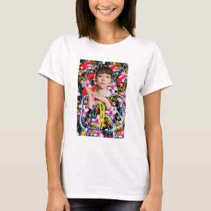 Camiseta Orphan Black   Alison - Padrão Floral