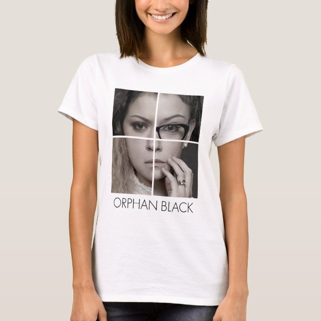 Camiseta Orphan Black | Colagem de clones (Frente)