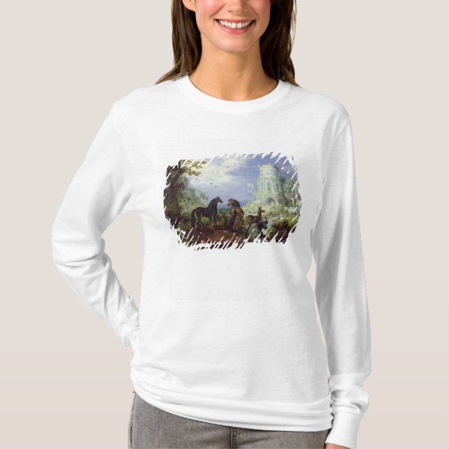 Camiseta Orpheus que encanta os animais, 1626 (Frente)