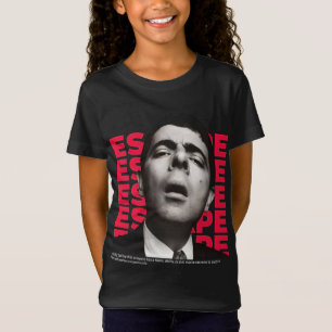 Camiseta Orphic Bean Escape design - citação motivacional