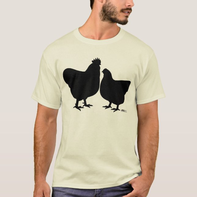 Camiseta Orpington Silhouette (Frente)