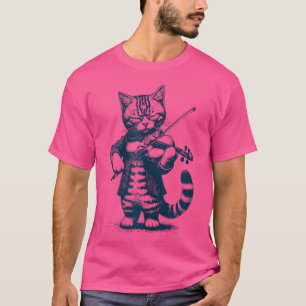 Camiseta Orquestor de Notas de Música Clássicas Engraçado V