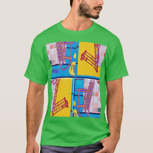 Camiseta Orquestra de Jazz Fantástica Bauhaus Notas Musicai
