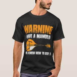 Camiseta Orquestra Musical do Instrumento Musical do Mandol