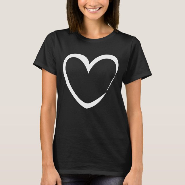 Camiseta Orquestra Musical Flute Heart Flutist - Presente d (Frente)
