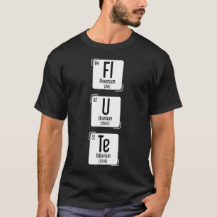 Camiseta Orquestra Musical Flutist Gift Flute