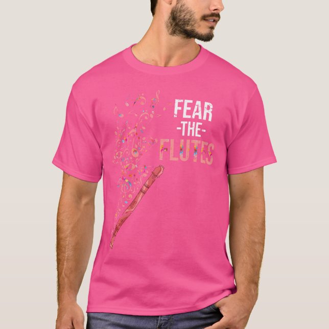 Camiseta Orquestra Musical Funny Flutist Gift Flute (Frente)