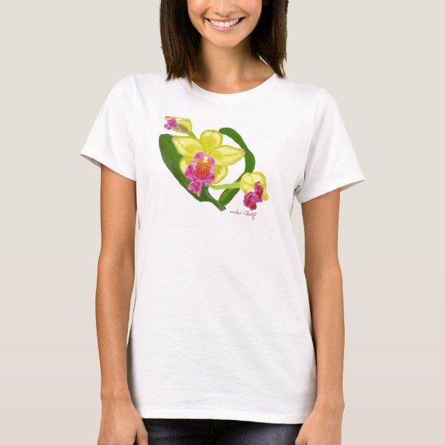 Camiseta Orquídea (Frente)