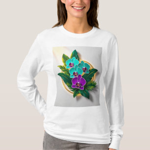 Camiseta Orquídea Pura para Mulheres Para a mulher