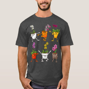 Camiseta Orquídea-tenda-de-jardinagem