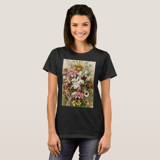 Camiseta Orquídeas, Orquídeas Denusblumen Ernst Haeckel