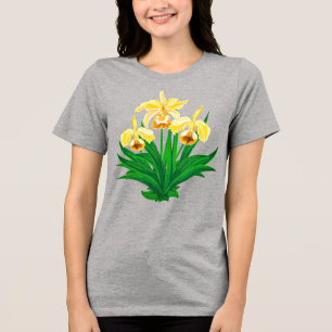 Camiseta Orquídeas Selvagens - Orquídeas Amarelas Ouros e F