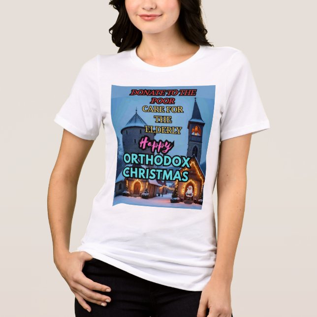 Camiseta Orthodox Christmas  (Frente)