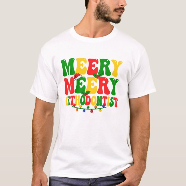 Camiseta Ortodontista Dentário Alegre (Frente)