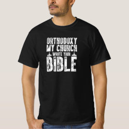 Camiseta Ortodoxia l Igreja Ortodoxa l Engraçado