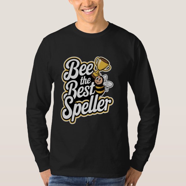 Camiseta Ortografia Bee Champion Word Competition Academic  (Frente)