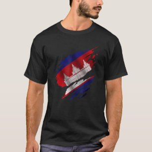 Camiseta Ortografia Cambojana Ortoada Arruinada Arruinada A
