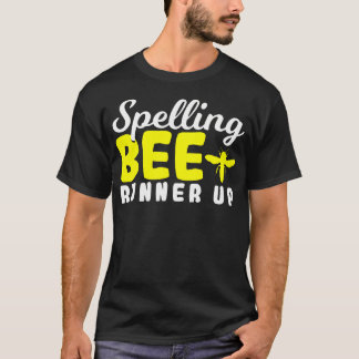 Camiseta Ortografia da abelha para cima - Segundo Place Spe