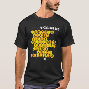 Camiseta Ortografia De Bee Pun Halloween Para Professores