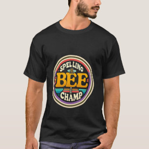 Camiseta Ortografia Do Carimbo De Abelhas —