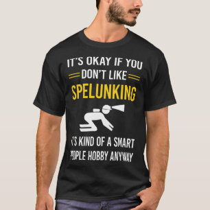 Camiseta Ortografia do Spelunker do Smart Pessoas