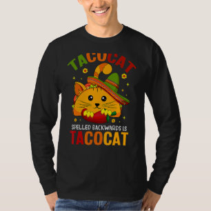Camiseta Ortografia Para Trás É Tacocat Cinco De Mayo Deixa