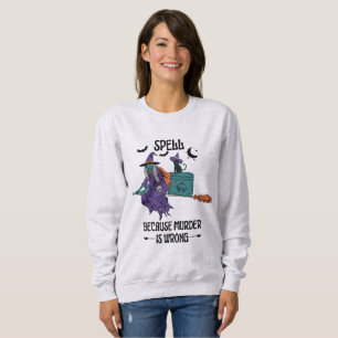 Camiseta Ortografia porque murd*r está errado