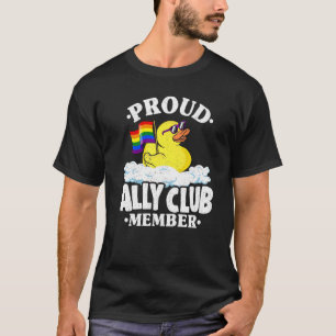 Camiseta Orud Ally Club Membro Rubber Duck Gay Les
