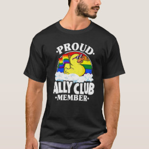 Camiseta Orud Ally Club Membro Rubber Duck Gay Les