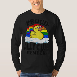 Camiseta Orud Ally Club Membro Rubber Duck Gay Les