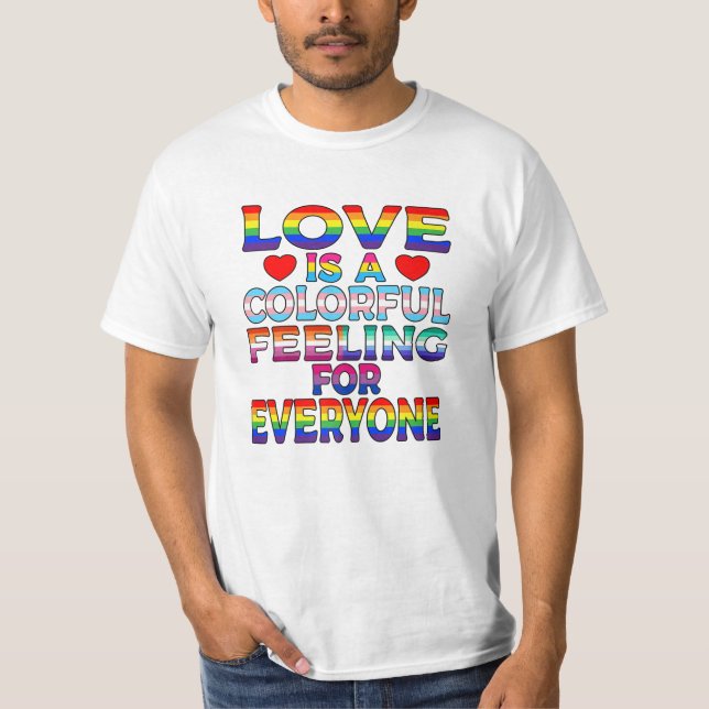 Camiseta Orud Ally Rainbow Flag Gay (Frente)