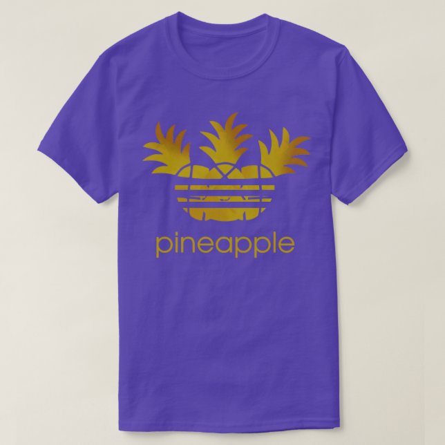 Camiseta Os 3 ananases (Frente do Design)