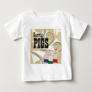 Camiseta Os 3 porcos pequenos